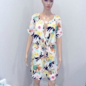 Daniel  Rainn colorful designer dress